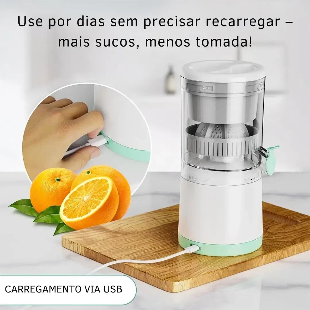 Espremedor Elétrico Portátil USB + Bônus Especial