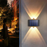 Arandela de Parede Solar Lux para Área Externa