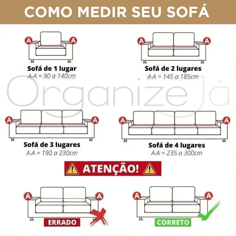 Protetor de Sofá Anti-Riscos
