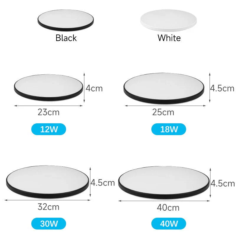 Luminária de teto Decorativa Moderna Redonda LED Legacy Bivolt