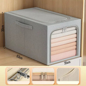 Organizador Multiuso para Guarda-Roupas em Algodão