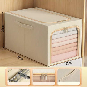 Organizador Multiuso para Guarda-Roupas em Algodão