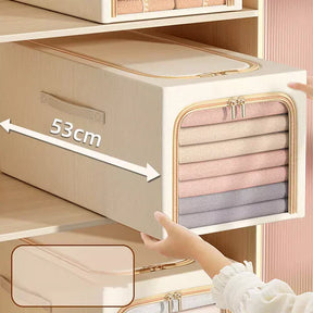 Organizador Multiuso para Guarda-Roupas em Algodão