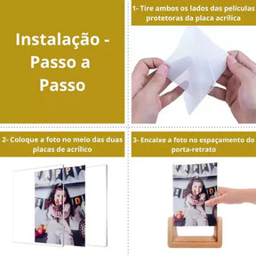 Porta-Retrato Personalizado Duo
