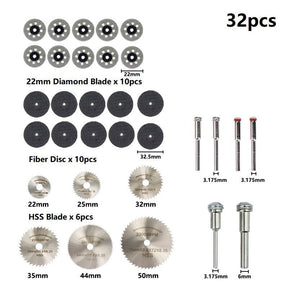 Easy Cut 3.0 - Kit discos para Furadeira 32 peças